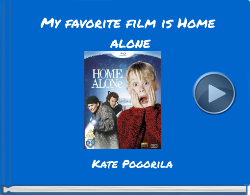 Book titled 'My favorite film is Home alone'