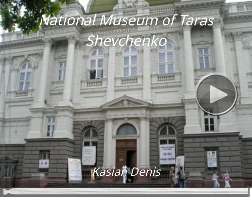Book titled 'National Museum of Taras Shevchenko'
