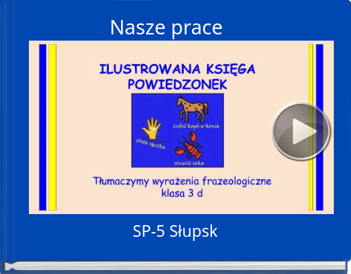 Book titled 'Nasze prace'