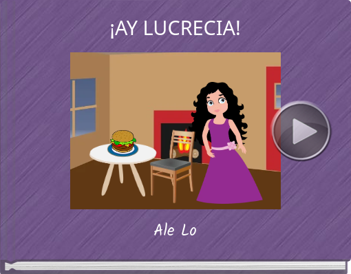 Book titled '¡AY LUCRECIA!'