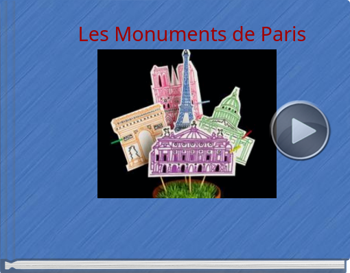 Book titled 'Les Monuments de Paris'