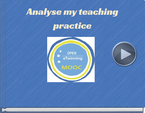 Book titled 'Analyse my teaching practice'