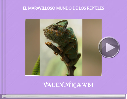 Book titled 'EL MARAVILLOSO MUNDO  DE LOS REPTILES'