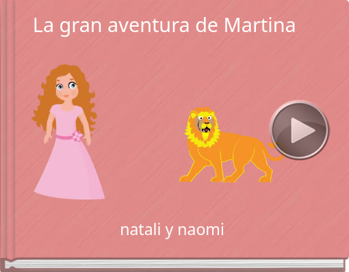 Book titled 'la   gran aventura de Martina'