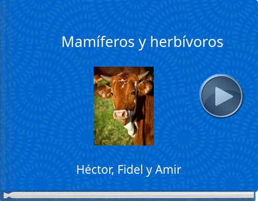 Book titled 'Mamíferos y herbívoros'