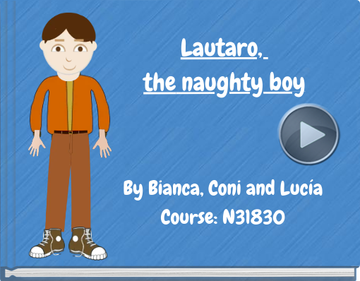 Book titled 'Lautaro, the naughty boy'