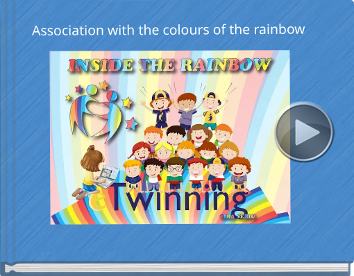 Book titled 'Association with the colours of the rainbow'
