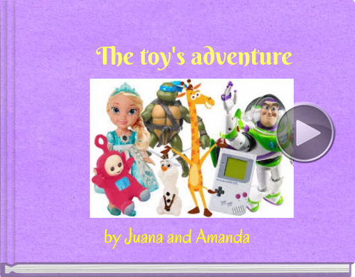 Book titled 'The toy's adventure'