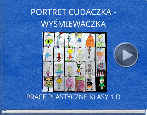 Book titled 'PORTRET CUDACZKA - WYŚMIEWACZKA'