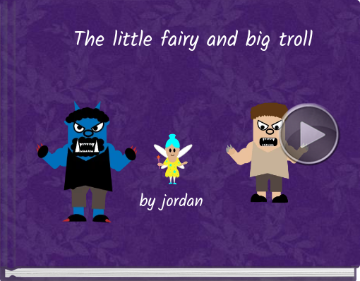 Book titled 'The little fairy and big troll'