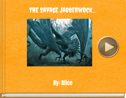 Book titled 'The Savage Jabberwock...'