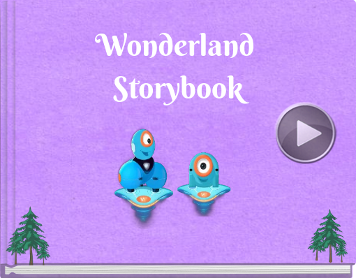 Book titled 'Wonderland Storybook'
