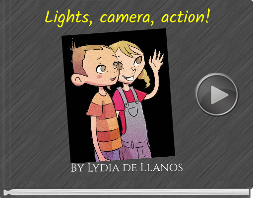 Book titled 'Lights, camera, action!'