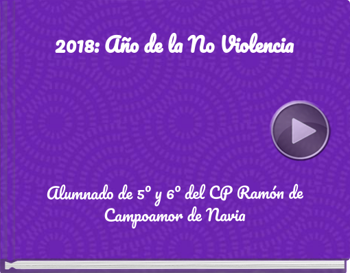 Book titled '2018: Año de la No Violencia'