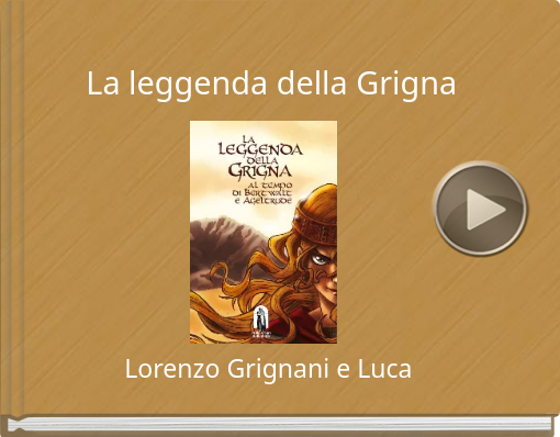 Book titled 'La leggenda della Grigna'