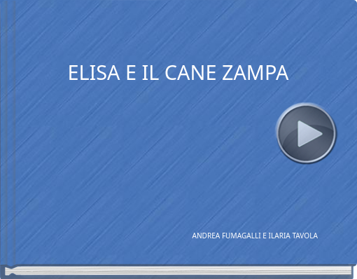 Book titled 'ELISA E IL CANE ZAMPA'