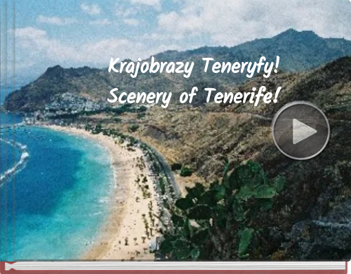 Book titled 'Krajobrazy Teneryfy!Scenery of Tenerife!'