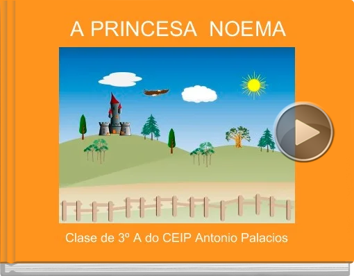 Book titled 'A PRINCESA  NOEMA'