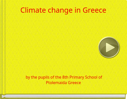 Book titled 'Climate change in Greece'