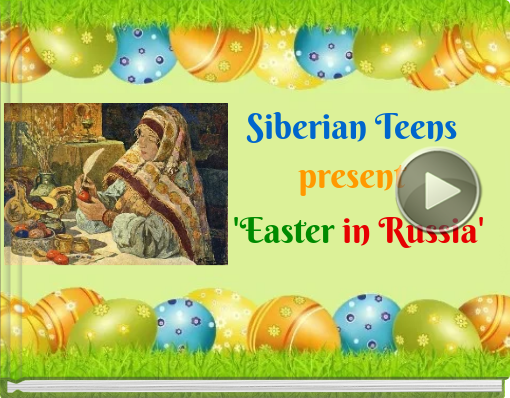 Book titled ''Easter in Russia''