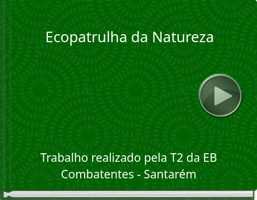 Book titled 'Ecopatrulha da Natureza'