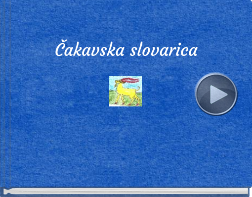Book titled 'akavska slovarica'