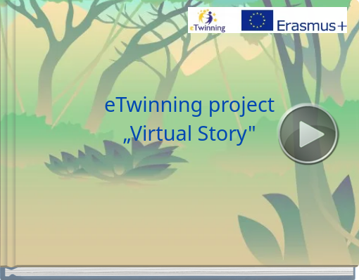 Book titled 'eTwinning project„Virtual Story''