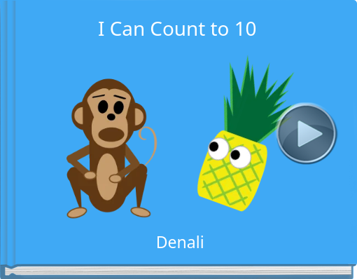 Book titled 'I Can Count to 10'