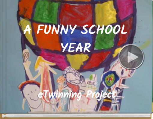 Book titled 'A FUNNY SCHOOL YEAR'