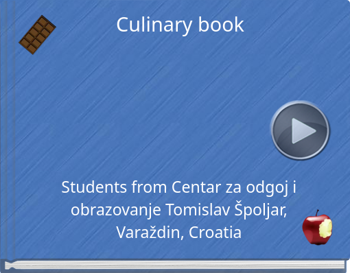 Book titled 'Culinary  book'