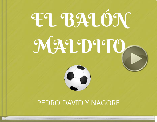 Book titled 'EL BALÓN MALDITO'