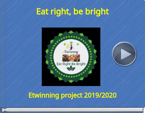 Book titled 'Eat right, be bright'