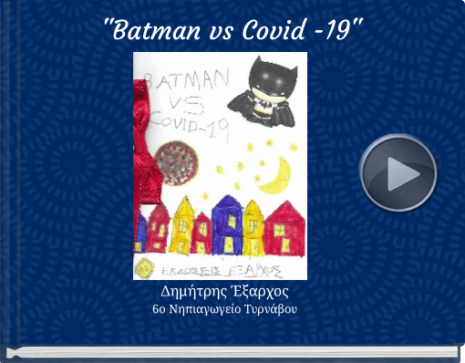 Book titled ''Batman vs Covid -19''