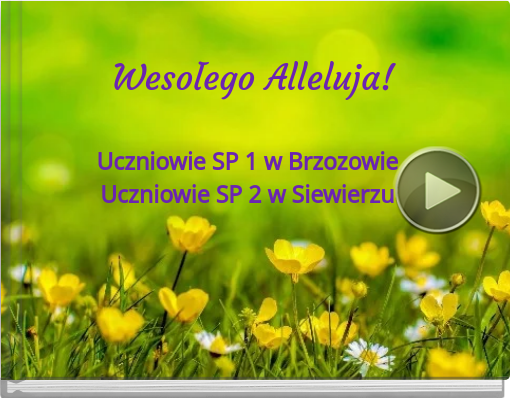 Book titled 'Wesołego Alleluja!'