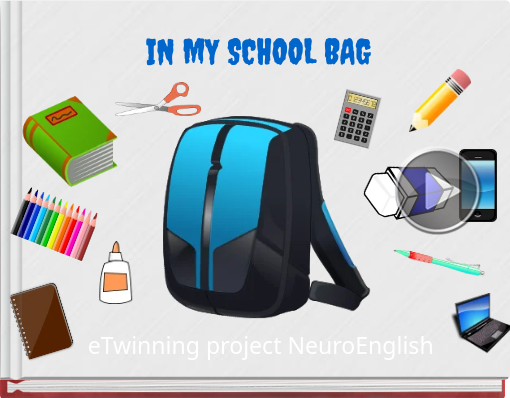 Book titled 'IN MY SCHOOL BAG'