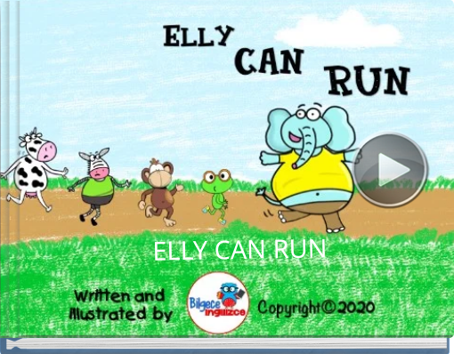 Book titled 'ELLY CAN RUN'