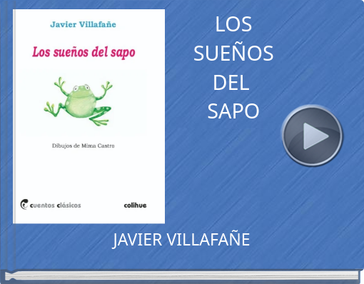 Book titled 'LOS SUEÑOS DEL SAPO'
