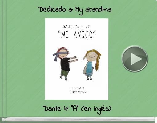Book titled 'Dedicado a: My Grandma'
