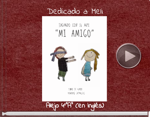 Book titled 'Dedicado a: Meli'