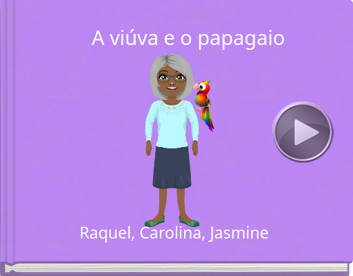 Book titled 'A viúva e o papagaio  '
