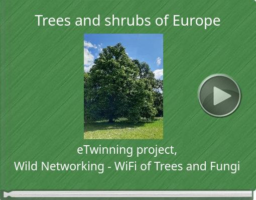 Book titled 'Trees and shrubs of Europe'