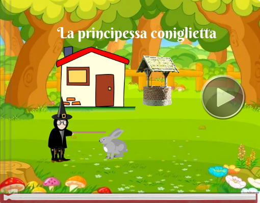 Book titled 'La principessa coniglietta'