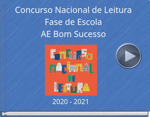 Book titled 'Concurso Nacional de Leitura Fase de EscolaAE Bom Sucesso'