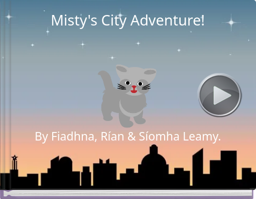 Book titled 'Misty's City Adventure!'