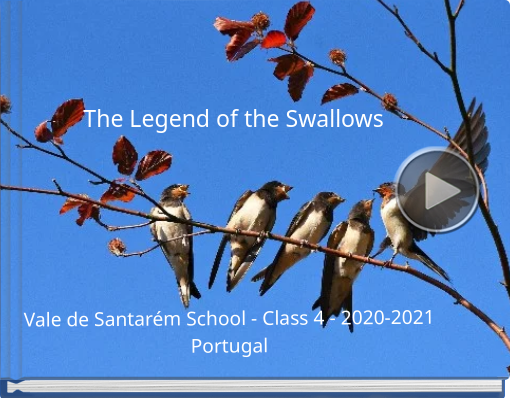 Book titled 'The Legend of the Swallows'