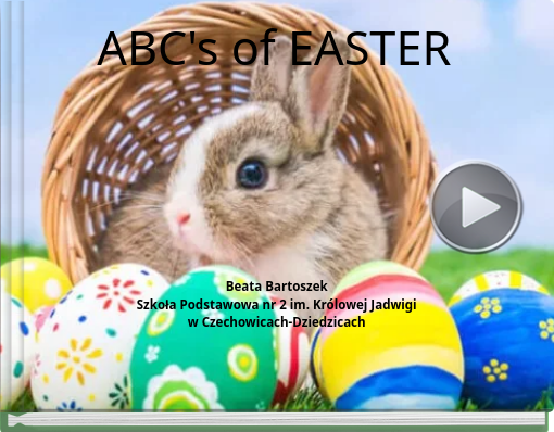 Book titled 'ABC's of EASTER'
