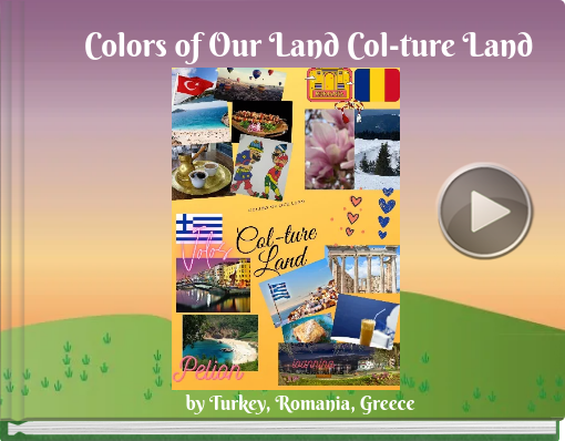 Book titled 'Colors of Our Land Col-ture Land'