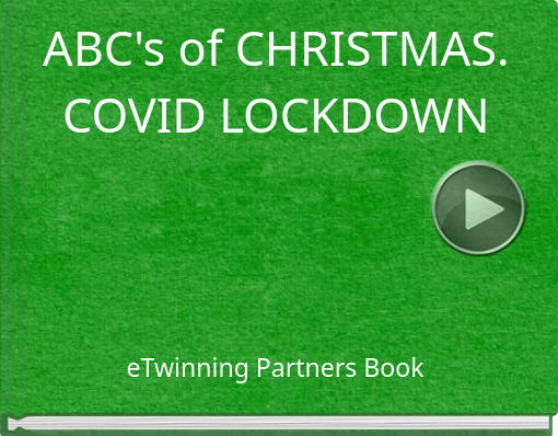Book titled 'ABC's of CHRISTMAS. COVID LOCKDOWN'