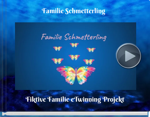 Book titled 'Familie Schmetterling'