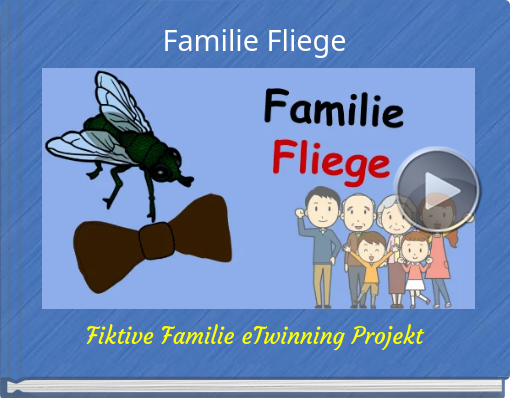 Book titled 'Familie Fliege'